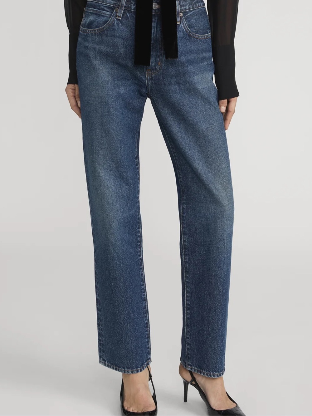 Frame Denim The Hang Straight-Leg Relaxed